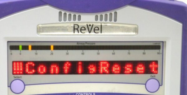 Vyaire Carefusion Revel Transport w/ Power Adapter & 2 batteries