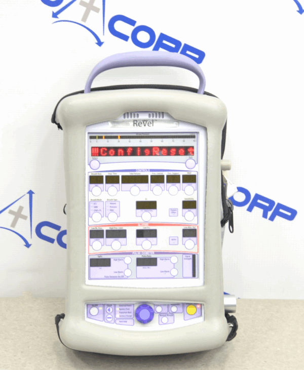 Vyaire Carefusion Revel Transport w/ Power Adapter & 2 batteries