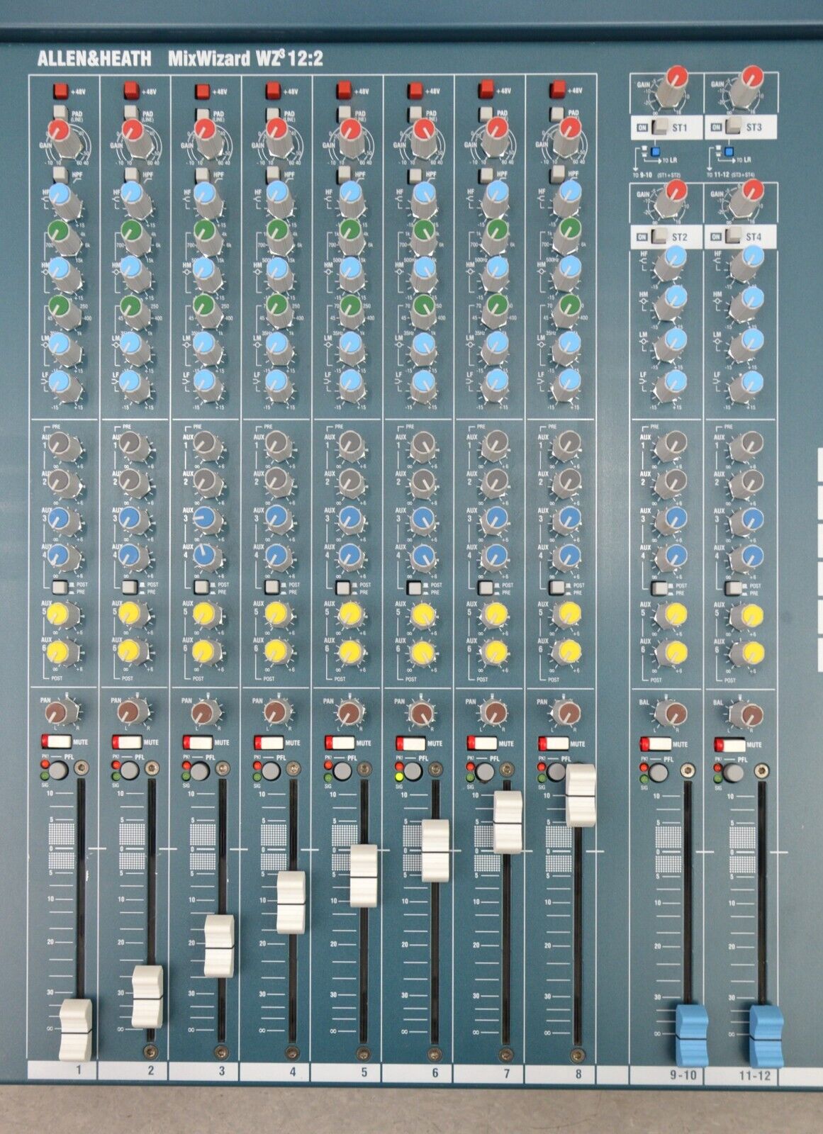 Allen & Heath MixWizard WZ3 12:2 12-Input Stereo Mixer W Allen & Heath MixWizard WZ3 12:2 12-Input Stereo Mixer W
