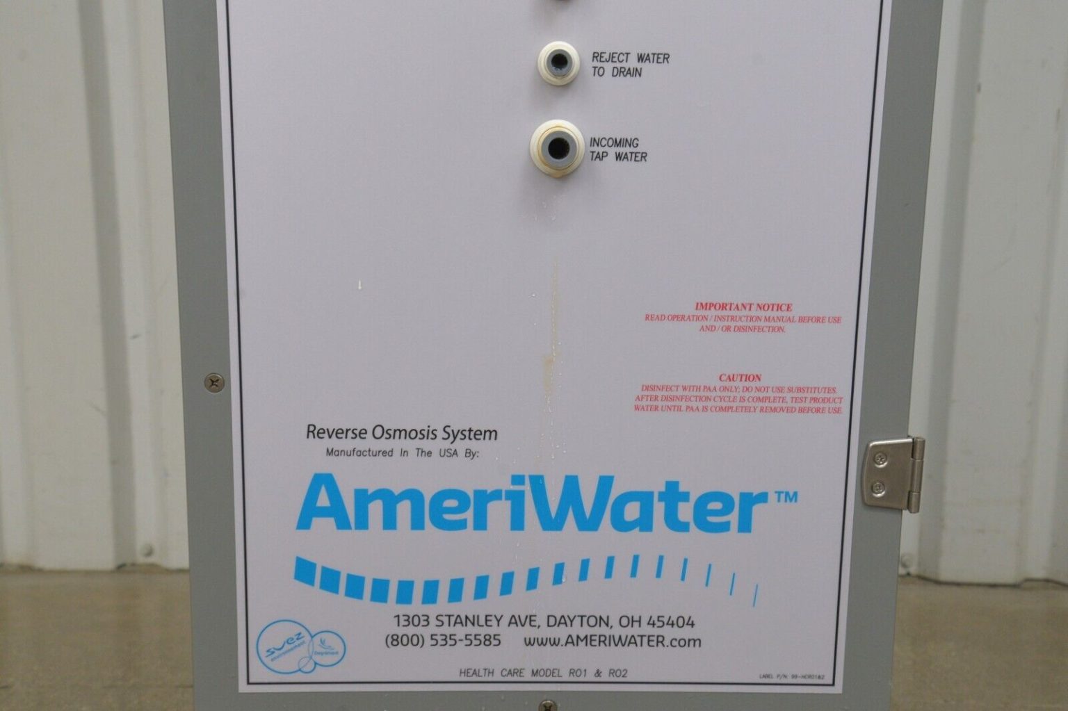 AmeriWater HCR02 Commercial/Industrial Water Purification Reverse