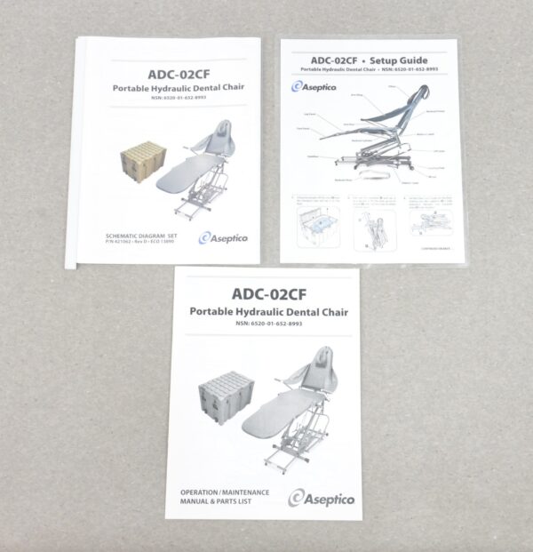 Aseptico ADC-02CF Portable Hydraulic Dental Chair