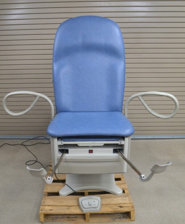 Brewer 6001 Access High-Low Exam Table Pneumatic Back W/ Foot Switch