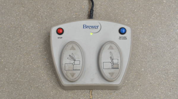 Brewer 6500 Access High-Low Exam Table Power Back W/ Foot Switch