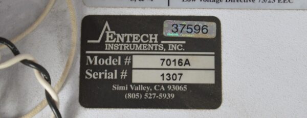 Entech 7016CA Canister Autosampler 7016A
