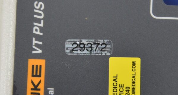 Fluke Biomedical VT Plus/BIO HF Gas Flow Analyzer