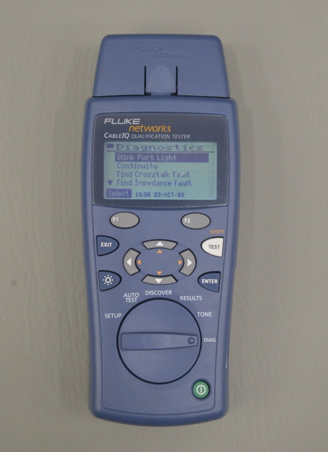 Fluke Networks CableIQ Cable Qualification Tester w/ Case Rhino Trade LLC