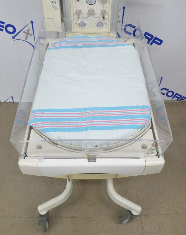 GE Healthcare Giraff Ires Bedded Baby Warmer Masimo SpO2 1502 T-Piece Blender & Scale