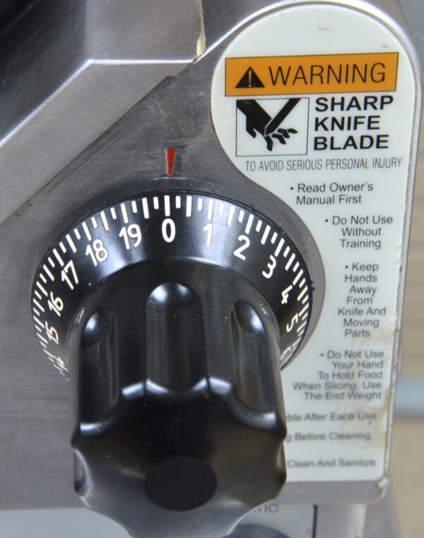 Globe 4975N Automatic Electric Deli Meat Slicer 13" 1/2 HP