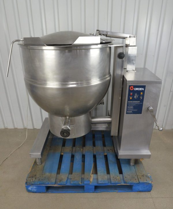 Groen DHT-60 60 Gal. Electric/Gas Steam Tilt Kettle 120V