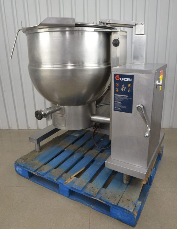 Groen DHT-60 60 Gal. Electric/Gas Steam Tilt Kettle 120V