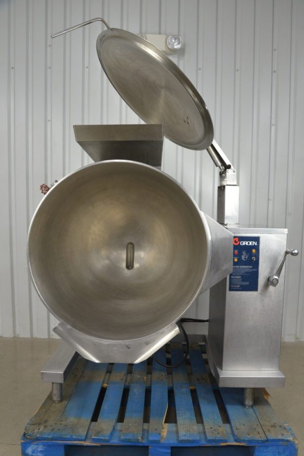Groen DHT-60 60 Gal. Electric/Gas Steam Tilt Kettle 120V