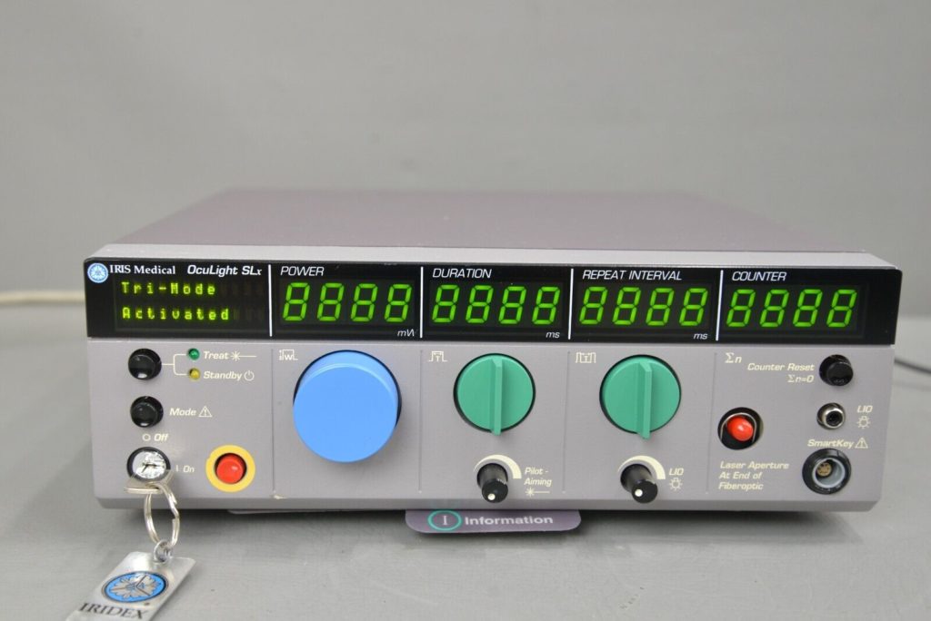 IRIDEX IRIS OcuLight SLx Tri Mode Ophthalmic Infrared Diode Laser