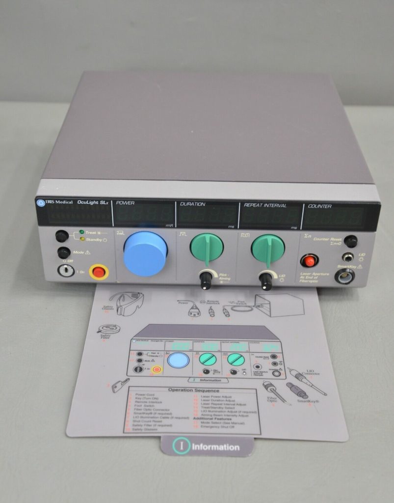 IRIDEX IRIS OcuLight SLx Tri Mode Ophthalmic Infrared Diode Laser