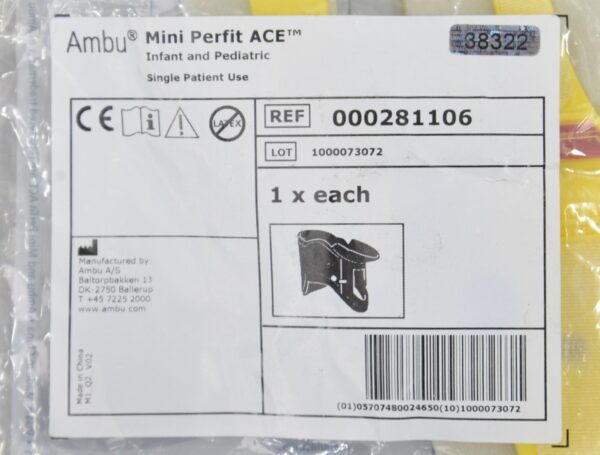 Lot of 24 Ambu Mini Perfit ACE Infant & Pediatric Adjustable Extrication Collar