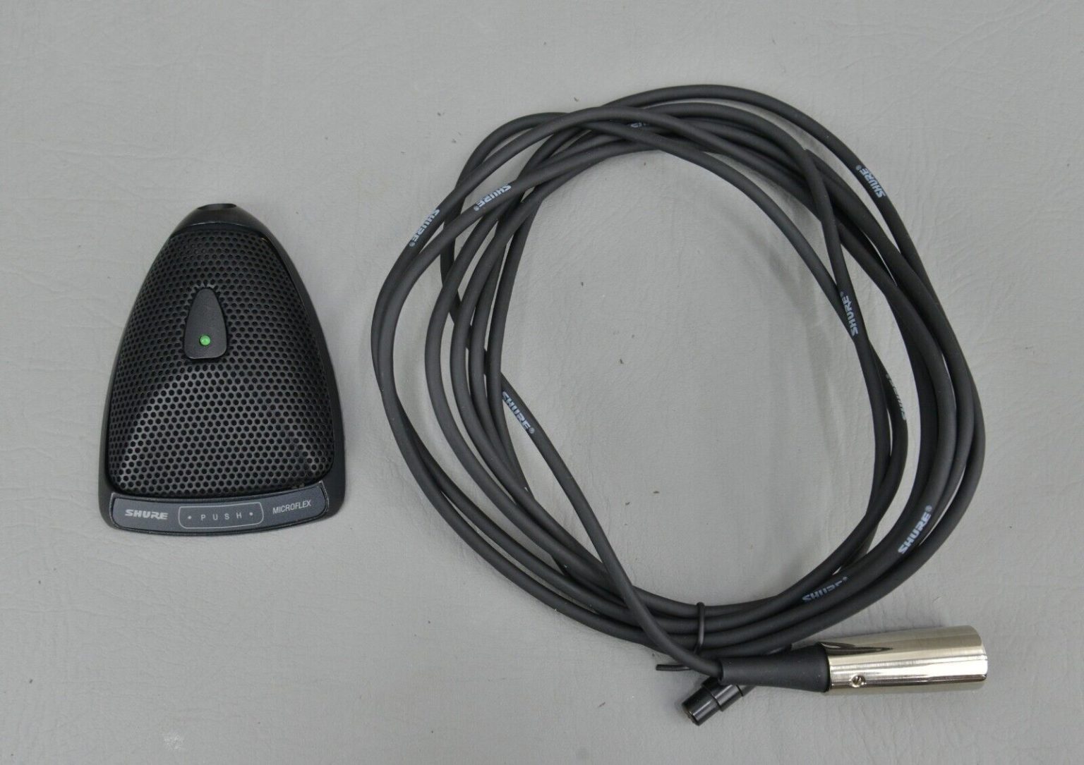 Lot of 3 Shure MX393/O Microflex Omnidirectional Condenser Boundary