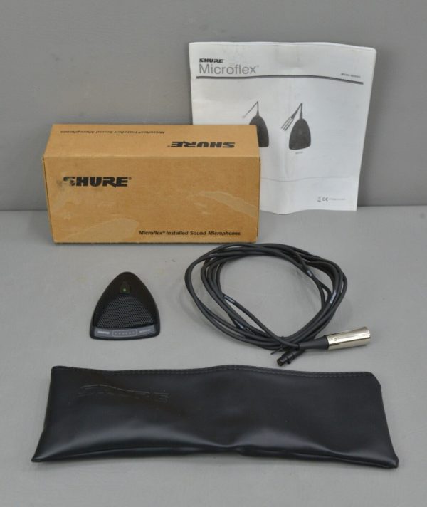 Lot of 3 Shure MX393/O Microflex Omnidirectional Condenser Boundary