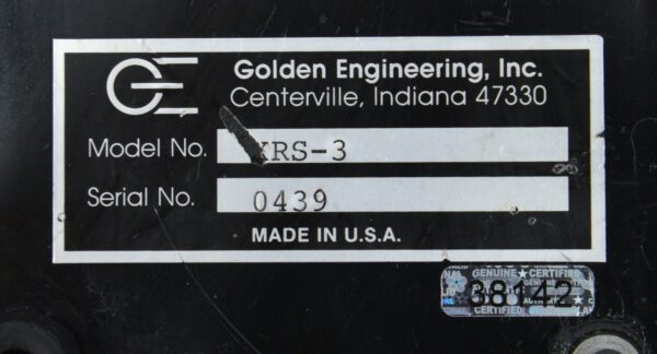 Lot of 4 Golden Engineering XRS-3 14V Portable X-Ray Generator
