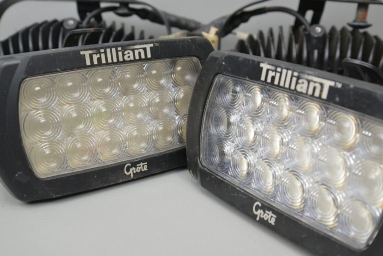 Lot of 4 Grote Trilliant LED 6357 63571 Spotlight Utility Work Lights
