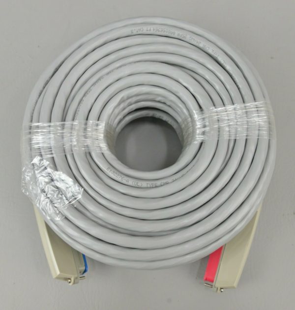 New lot of 3 Allen Tel 25-3-PC-100-GY 100 ft. Plug In Connector Cable