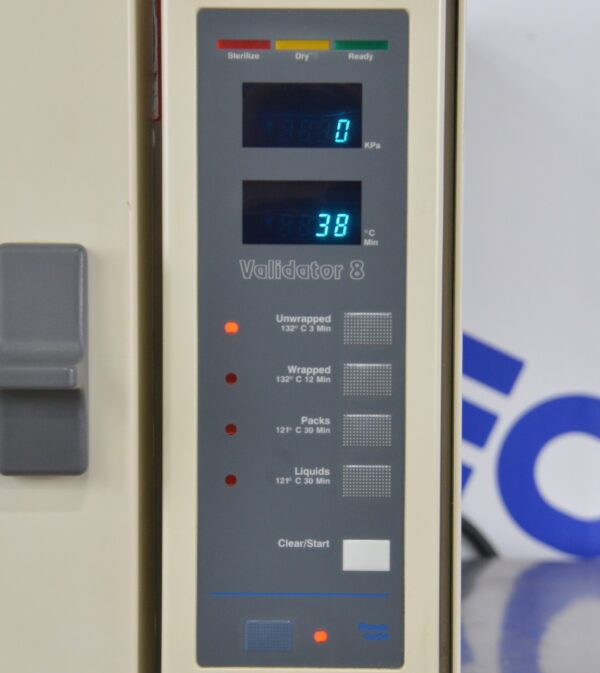 Pelton & Crane Validator 8 AB Autoclave Sterilizer