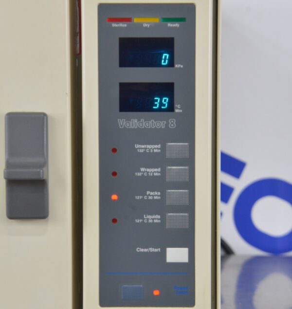 Pelton & Crane Validator 8 AB Autoclave Sterilizer