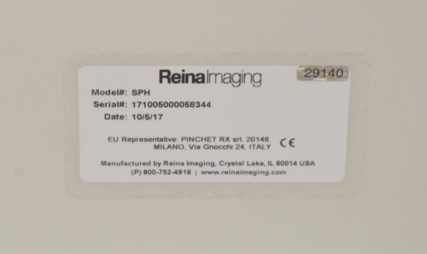 Reina Imaging SPH Long Leg & Spine Imaging Stitching Platform with Handles