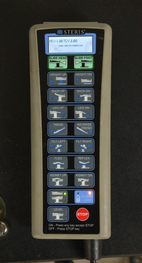 STERIS 4085 General Surgical Table W/ Remote