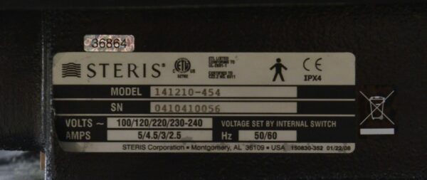 Steris Amsco 3085 SP Surgical Operation Table 141210-454