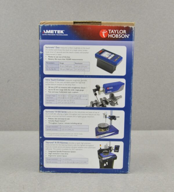 Taylor Hobson Surtronic S-116 Surface Roughness Tester