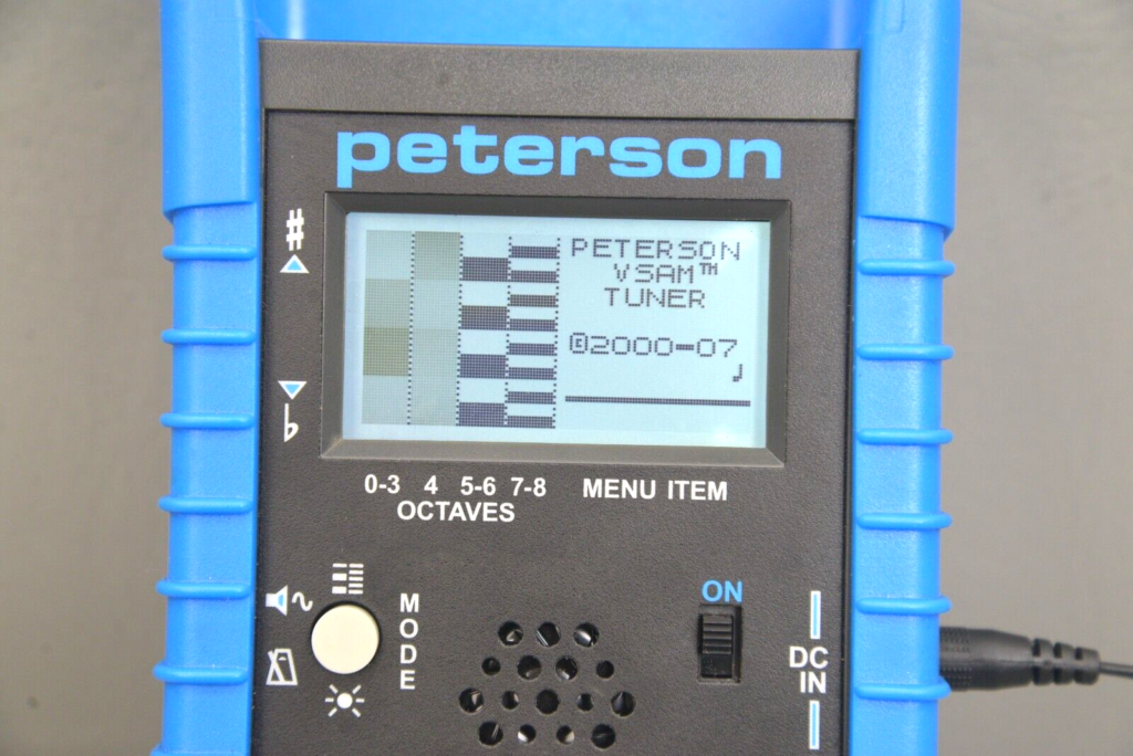 USED Peterson Virtual Strobe Tuner Model VSAM Tone Rhythm Generator