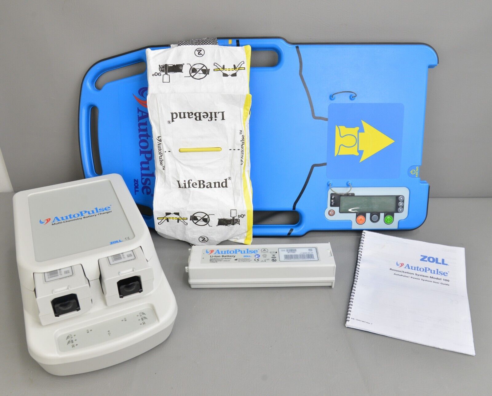 Vlek Naar behoren Alcatraz Island Zoll AutoPulse Model 100 Resuscitation System w/ Life Band & Rolling Stand – Rhino Trade LLC Vlek Naar behoren Alcatraz Island Zoll AutoPulse Model 100 Resuscitation System w/ Life Band & Rolling Stand – Rhino Trade LLC