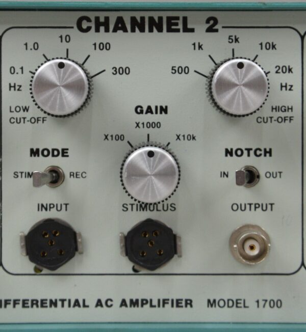 A-M Systems 4 Channel Differential AC Amplifier Model 1700