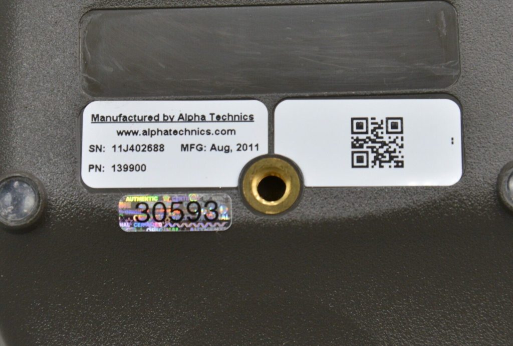Alpha Technics E utechnics 4500 Series Precision Thermometer w