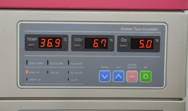 Astec AD-3100 Cube IVF 4 Chamber Multi-Drawer CO2 Incubator