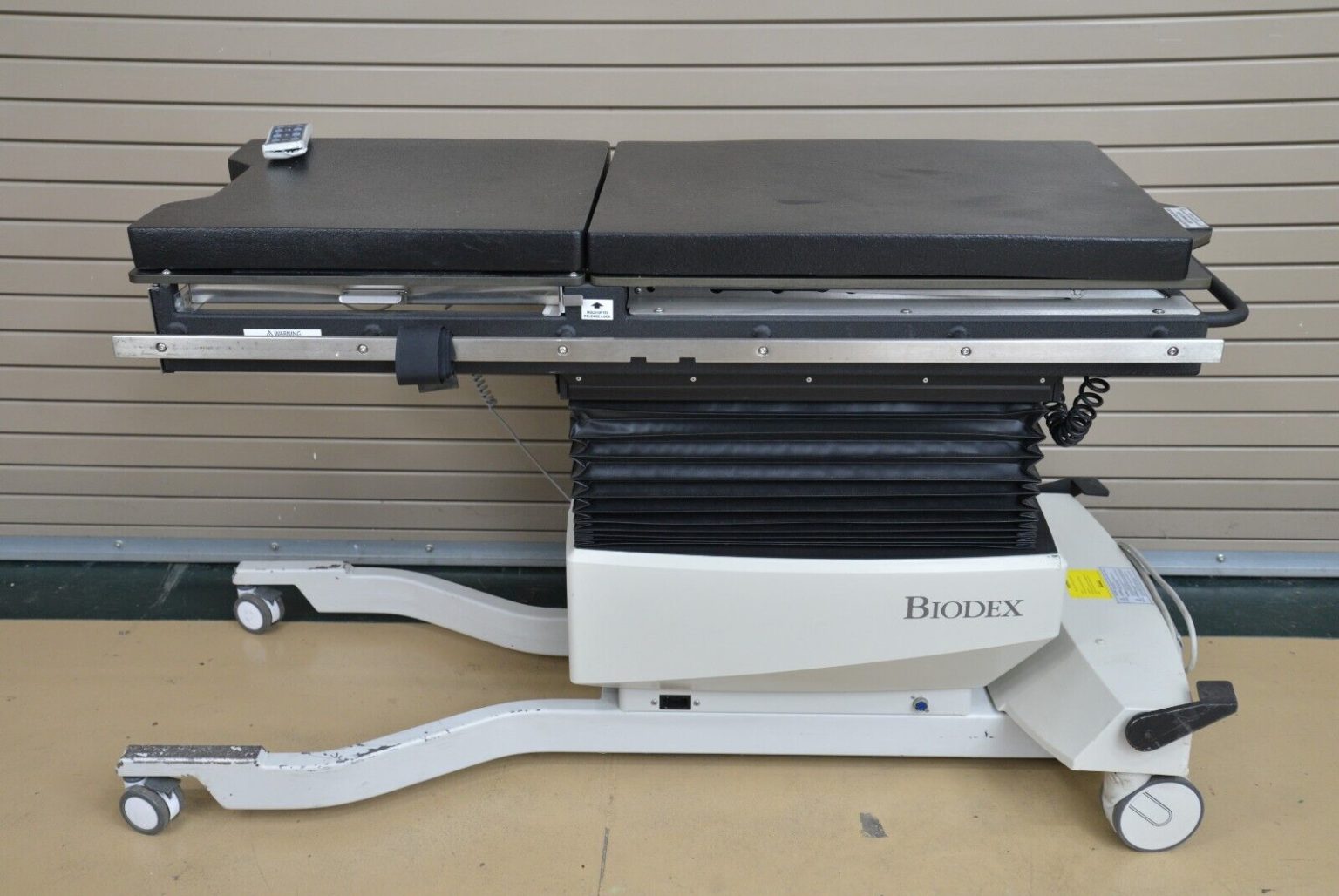 Biodex 058800 Urology CArm Imaging Table with Remote and Control