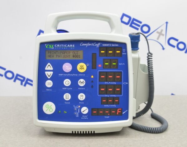 CSI Criticare ComfortCuff 506NT3 Series NiBP & Temp Patient Monitor