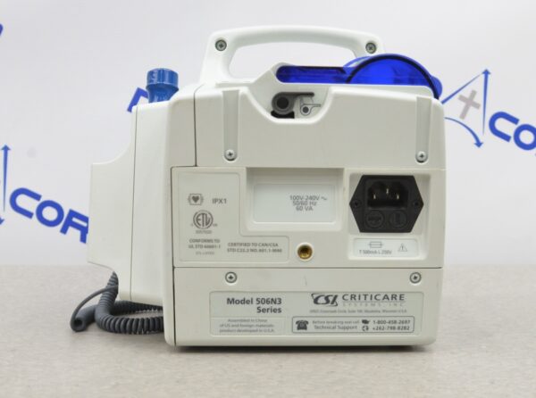 CSI Criticare ComfortCuff 506NT3 Series NiBP & Temp Patient Monitor