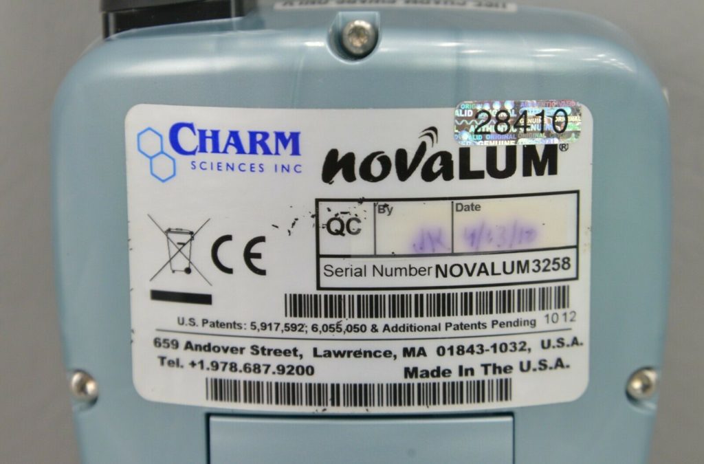 Charm Sciences NovaLUM Pocket Swab Luminometer Detection System Rhino