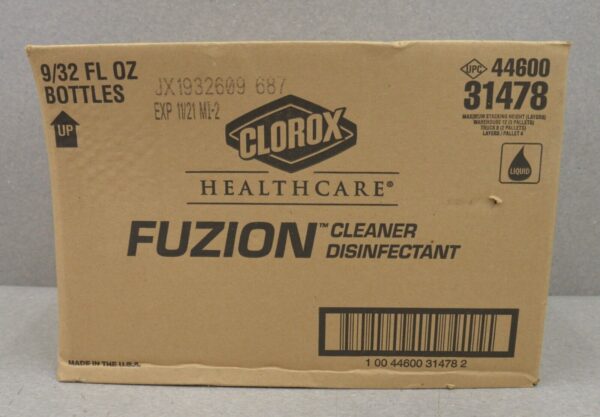 Clorox Healthcare Fuzion Cleaner Disinfectant 31478 32 Oz. 9 Count