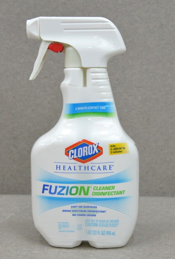 Clorox Healthcare Fuzion Cleaner Disinfectant 31478 32 Oz. 9 Count
