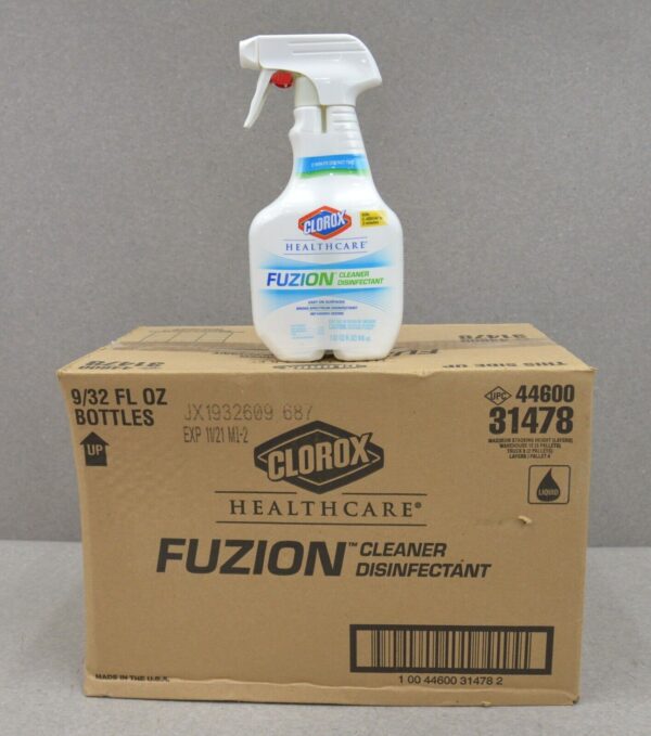 Clorox Healthcare Fuzion Cleaner Disinfectant 31478 32 Oz. 9 Count