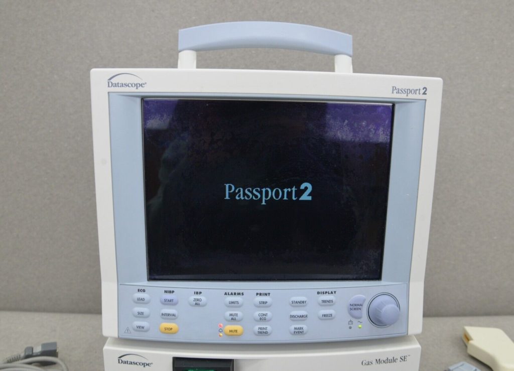Datascope Passport 2 Patient Monitor w/ Gas Module SE – Rhino Trade LLC