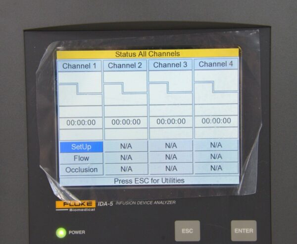 Fluke Biomedical IDA-5 Infusion Device Analyzer & Tester