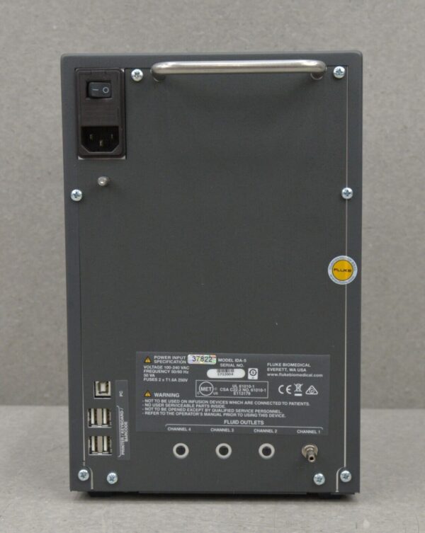 Fluke Biomedical IDA-5 Infusion Device Analyzer & Tester