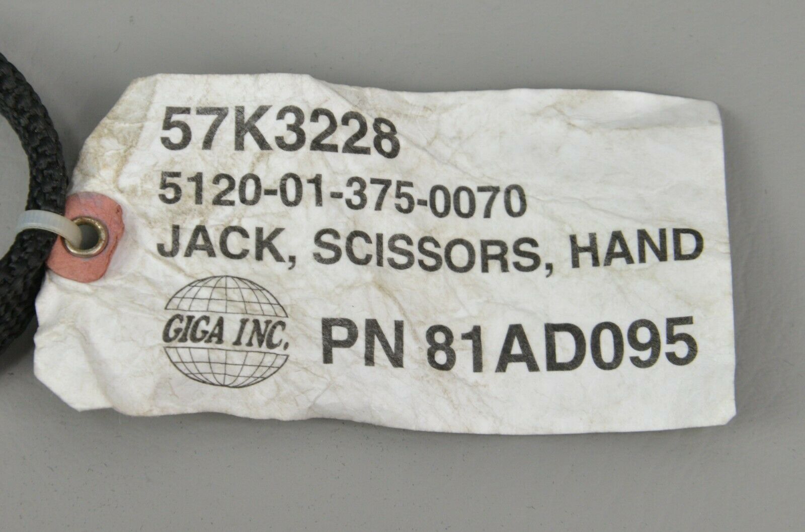 Giga 57K3228 HUMVEE Scissor Hand Jack Kit P/N 81AD095 – Rhino 