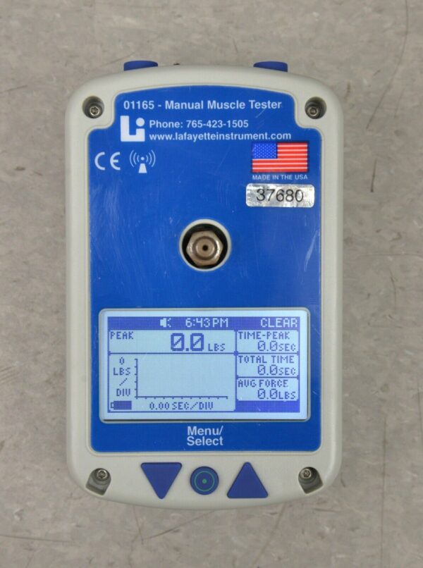 Lafayette 01165 Hand-held Dynamometer Manual Muscle Tester w/ Case
