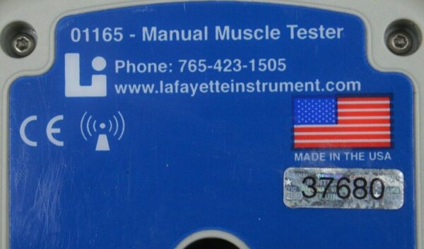 Lafayette 01165 Hand-held Dynamometer Manual Muscle Tester w/ Case