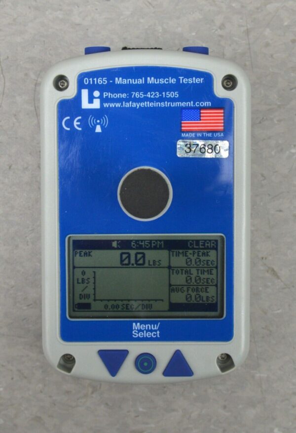 Lafayette 01165 Hand-held Dynamometer Manual Muscle Tester w/ Case