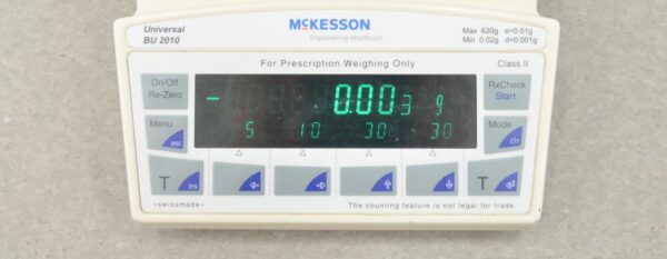 McKesson Universal BU2010 Pharmaceutical Scale W/ Scanner