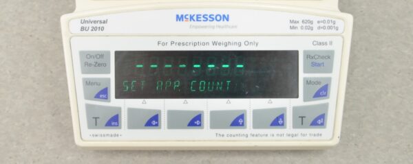 McKesson Universal BU2010 Pharmaceutical Scale W/ Scanner